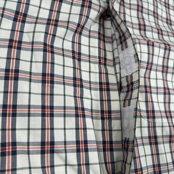 LL Bean Sz XXL Tall Traditional Fit Scotch Plaid Cotton Button Down Long Sleeve - Picture 11 of 12